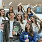 Gli alunni della “Brigida Cuoco” in visita al Comune, incontro con il sindaco Balice